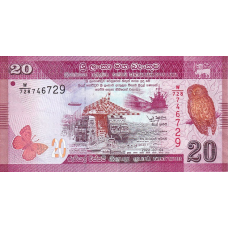 (141) ** PNew (PN123i) Sri Lanka - 20 Rupees (2022)